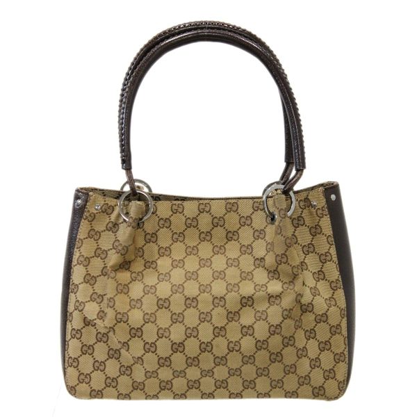 ho230501hc01 1 Gucci Tote Bag GG Brown