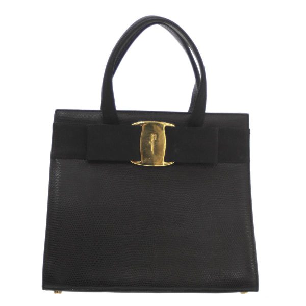 ho231224vc06 1 Ferragamo Handbag Vera Black