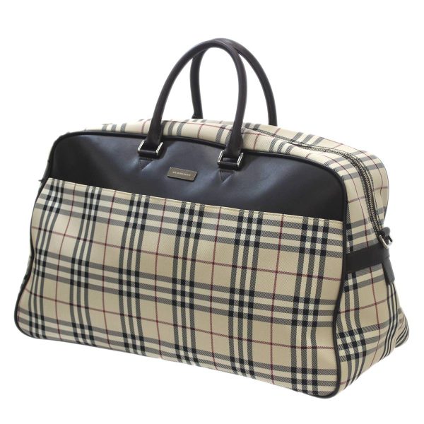 ho240517xc02 Burberry Bag Tartan Check Beige