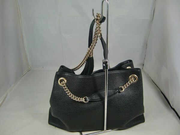 hod205555603 3 Gucci Interlocking G Soho Tote Bag Black