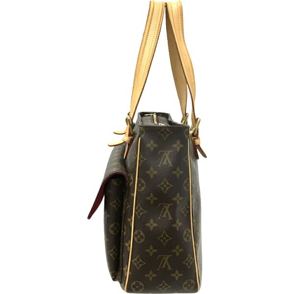 i 23 373 3 Louis Vuitton Multiplicity Tote Bag Monogram Brown Red