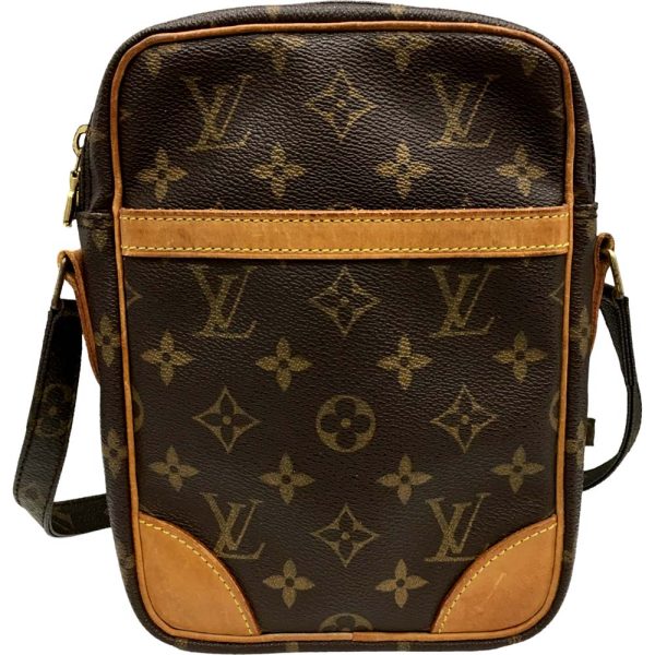 i21 430 2 Louis Vuitton Danube Shoulder Bag Monogram Brown