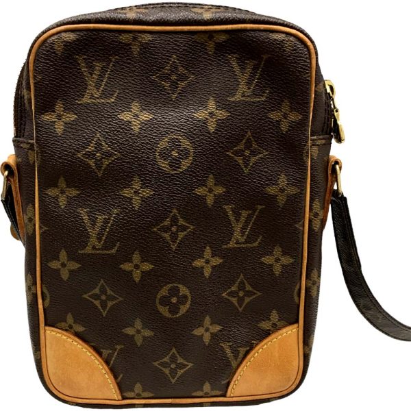 i21 430 4 Louis Vuitton Danube Shoulder Bag Monogram Brown