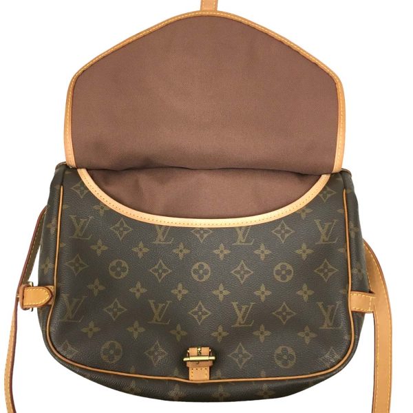 i22 1090 17 Louis Vuitton Saumur 30 Shoulder Bag Monogram Brown