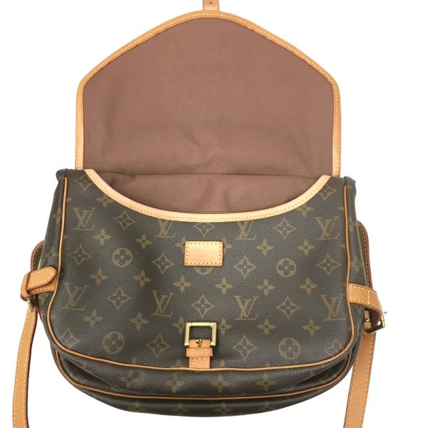 i22 1090 18 Louis Vuitton Saumur 30 Shoulder Bag Monogram Brown