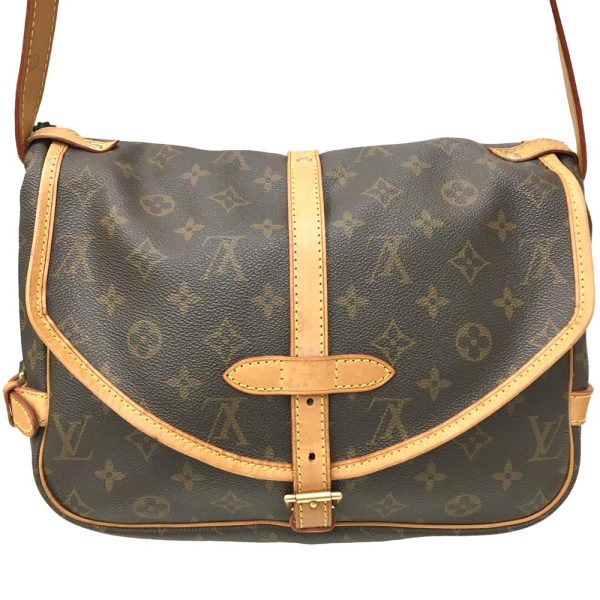 i22 1090 4 Louis Vuitton Saumur 30 Shoulder Bag Monogram Brown