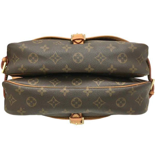 i22 1090 6 Louis Vuitton Saumur 30 Shoulder Bag Monogram Brown