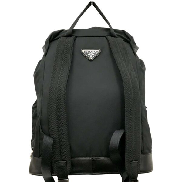 i22 1346 4 Prada Pocono Backpack Nylon Black