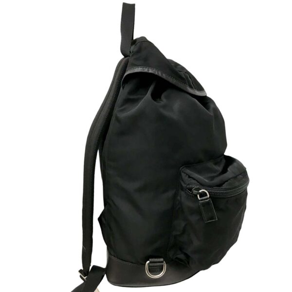 i22 1346 5 Prada Pocono Backpack Nylon Black