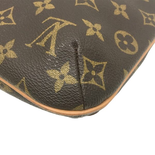 i22 1436 10 Louis Vuitton Musette Tango Shoulder Bag Monogram Brown