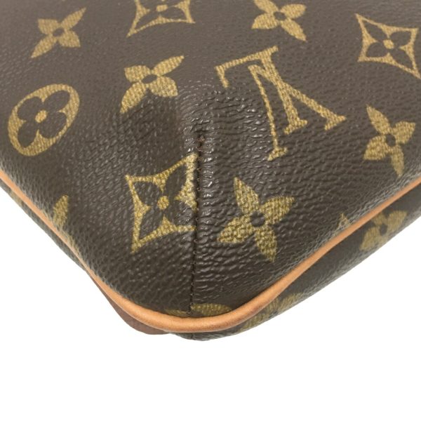 i22 1436 9 Louis Vuitton Musette Tango Shoulder Bag Monogram Brown