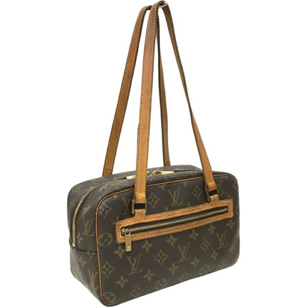 i22 180 1 1 Louis Vuitton Cite MM Shoulder Bag Monogram Brown