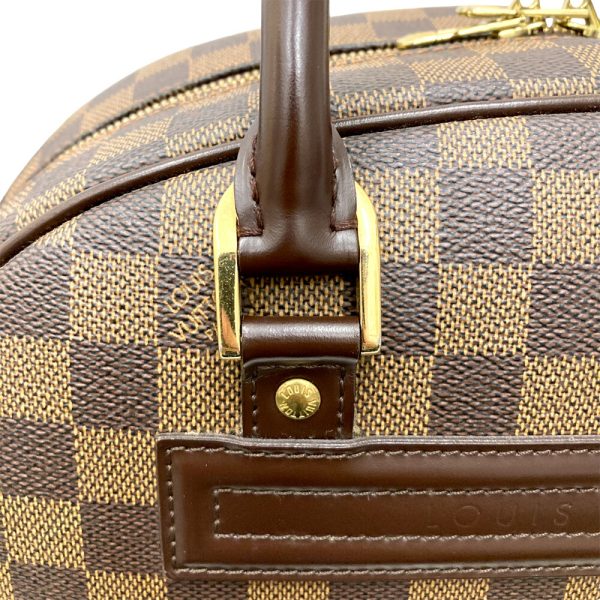 i23 1783 13 Louis Vuitton Nolita Handbag Damier Ebene Brown