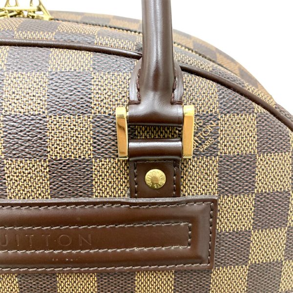 i23 1783 14 Louis Vuitton Nolita Handbag Damier Ebene Brown