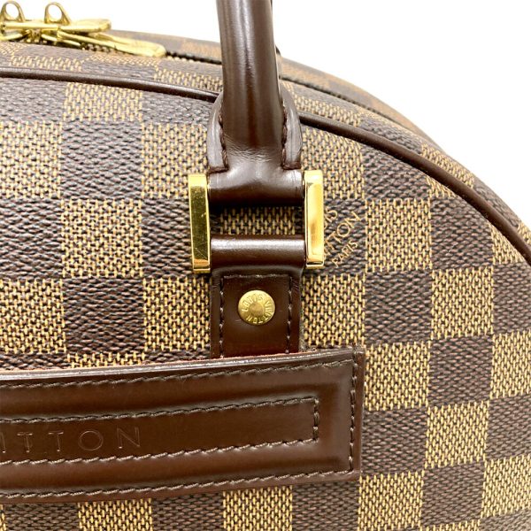 i23 1783 16 Louis Vuitton Nolita Handbag Damier Ebene Brown