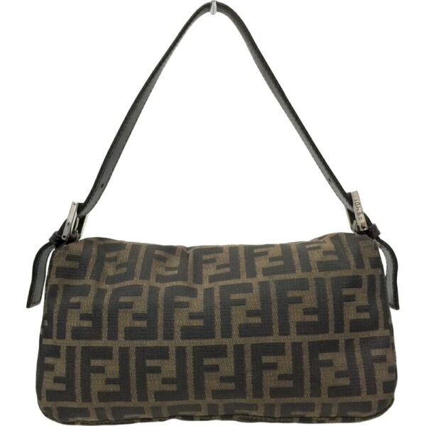 i23 1838 4 Fendi Mamma Bucket Handbag Zucca Pattern