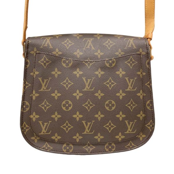 i23 1862 4 Louis Vuitton Saint Cloud GM Shoulder Bag Monogram Brown