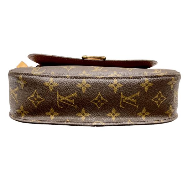 i23 1862 6 Louis Vuitton Saint Cloud GM Shoulder Bag Monogram Brown