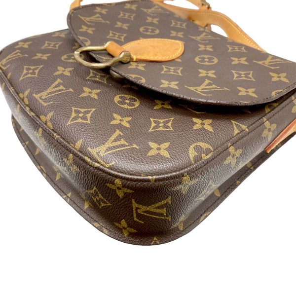 i23 1862 8 Louis Vuitton Saint Cloud GM Shoulder Bag Monogram Brown