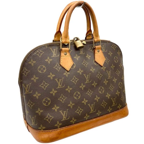 i23 1944 1 Louis Vuitton Alma PM Handbag Monogram Brown