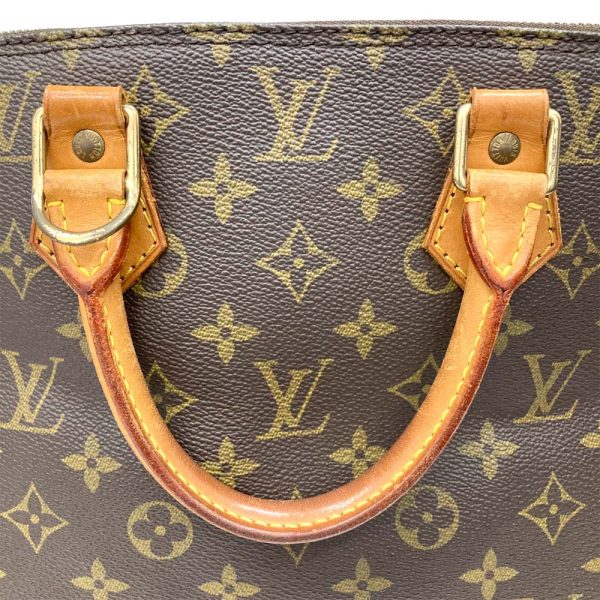 i23 1944 13 Louis Vuitton Alma PM Handbag Monogram Brown