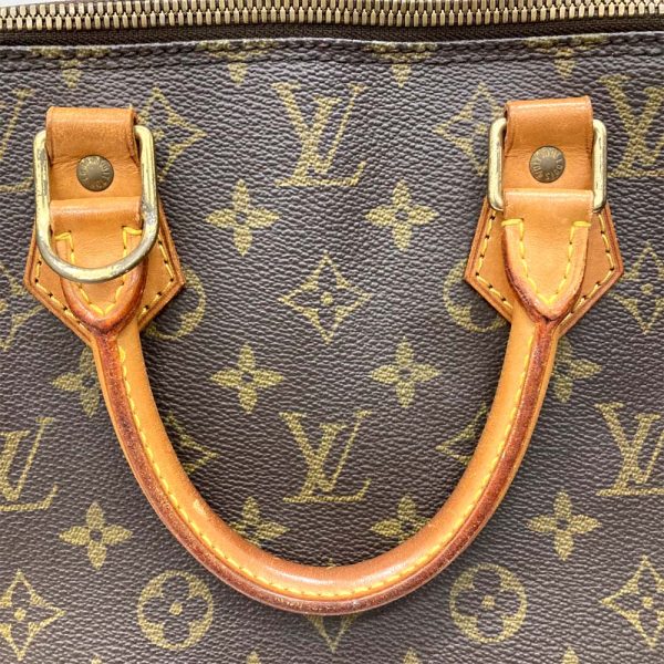 i23 1944 14 Louis Vuitton Alma PM Handbag Monogram Brown