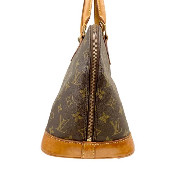 i23 1944 3 Louis Vuitton Alma PM Handbag Monogram Brown