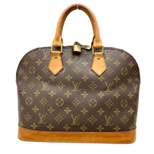 i23 1944 4 Louis Vuitton Alma PM Handbag Monogram Brown