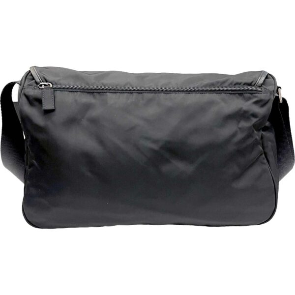 i24 1296 4 Prada Messenger Bag Nylon Black