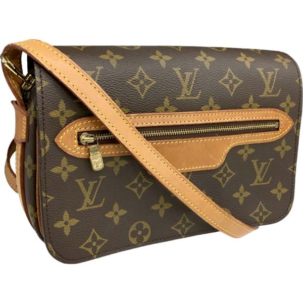 i24 258 1 Louis Vuitton Saint Germain 24 Shoulder Bag Monogram Brown