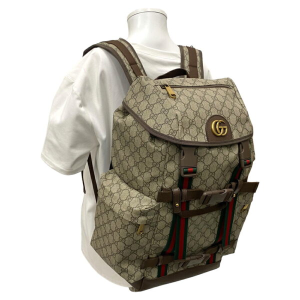 i24 284 17 Gucci Skateboard Backpack GG Supreme