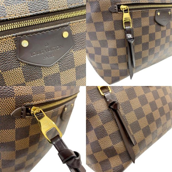 i24 343 11 Louis Vuitton Jena PM Tote Bag Damier Ebene Brown