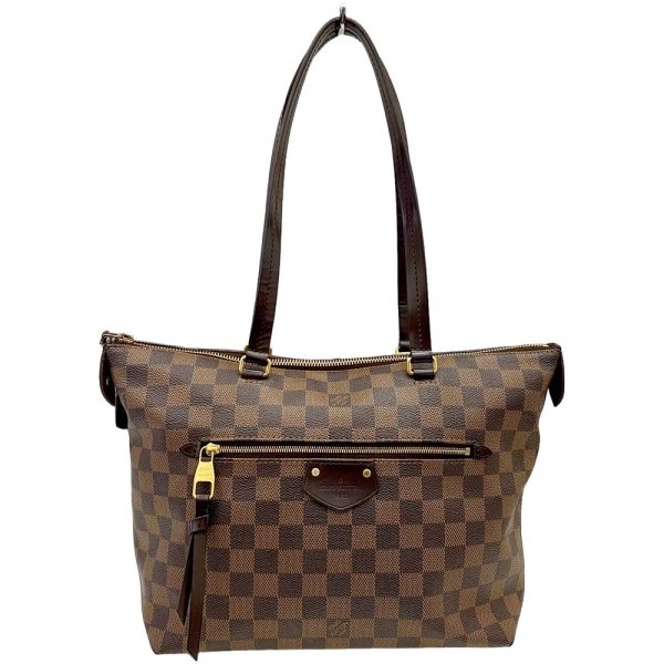 i24 343 2 Louis Vuitton Jena PM Tote Bag Damier Ebene Brown