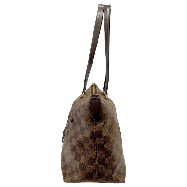 i24 343 5 Louis Vuitton Jena PM Tote Bag Damier Ebene Brown