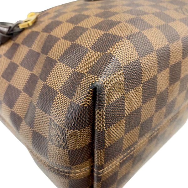 i24 343 8 Louis Vuitton Jena PM Tote Bag Damier Ebene Brown