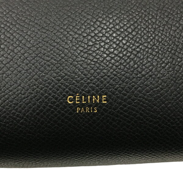 i24 347 11 Celine Mini Belt Bag 2WAY Handbag Black