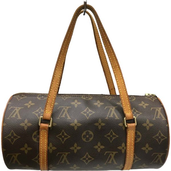 i24 46 3 Louis Vuitton Papillon 26 Handbag Monogram Brown