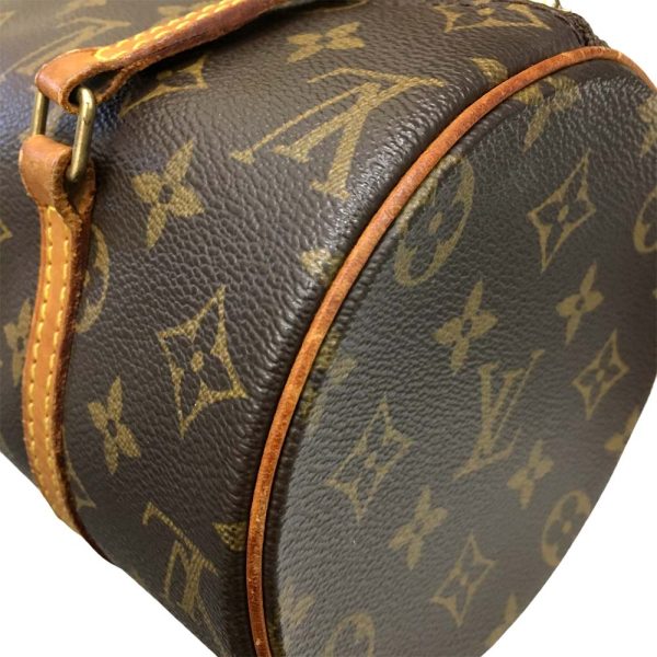 i24 46 8 Louis Vuitton Papillon 26 Handbag Monogram Brown