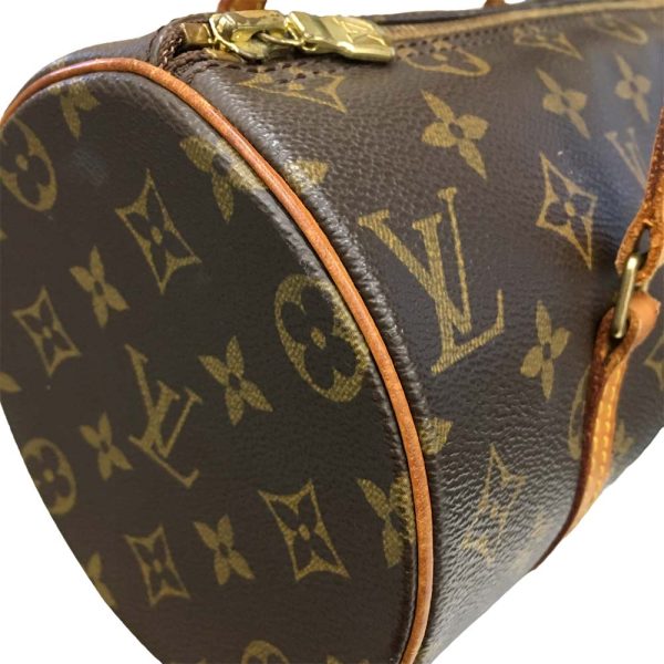 i24 46 9 Louis Vuitton Papillon 26 Handbag Monogram Brown