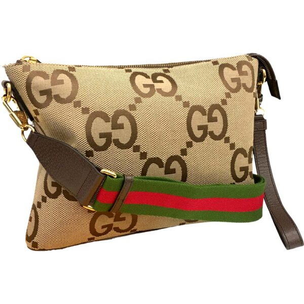 i24 608 1 Gucci Jumbo GG Messenger Bag 2WAY Bag