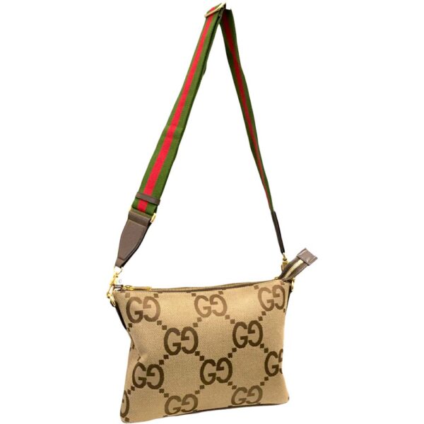 i24 608 20 Gucci Jumbo GG Messenger Bag 2WAY Bag