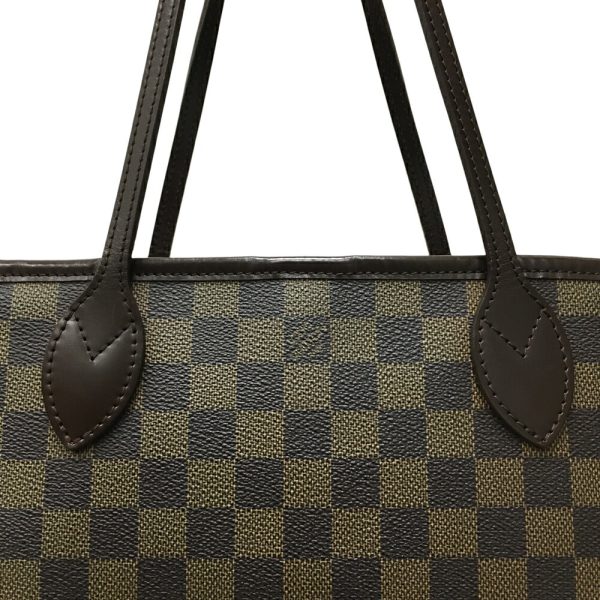 i24 655 12 Louis Vuitton Neverfull PM Tote Bag Damier Ebene Brown