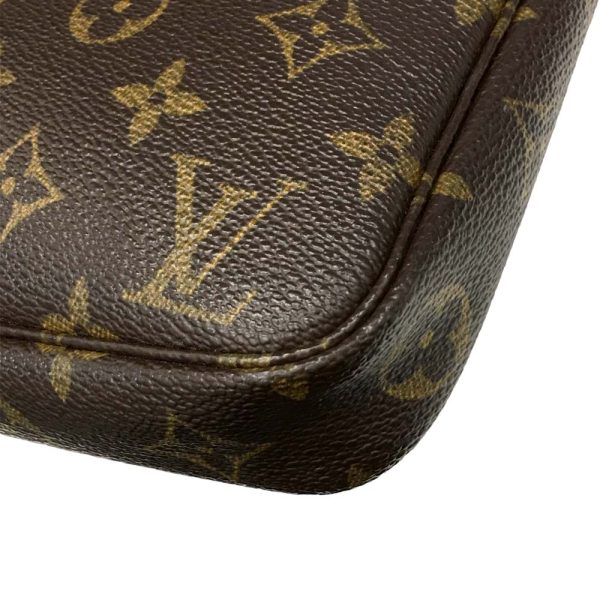 i24 656 11 Louis Vuitton Pochette Accessoire Pouch Monogram Brown