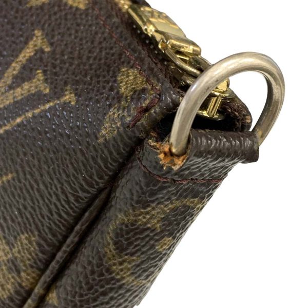 i24 656 12 Louis Vuitton Pochette Accessoire Pouch Monogram Brown