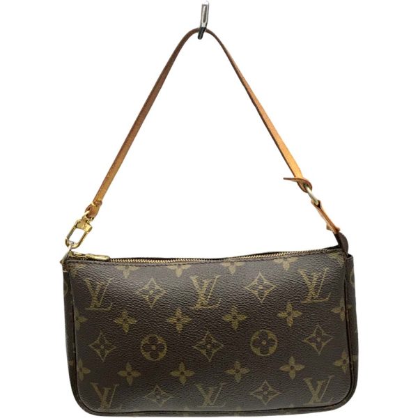 i24 656 2 Louis Vuitton Pochette Accessoire Pouch Monogram Brown