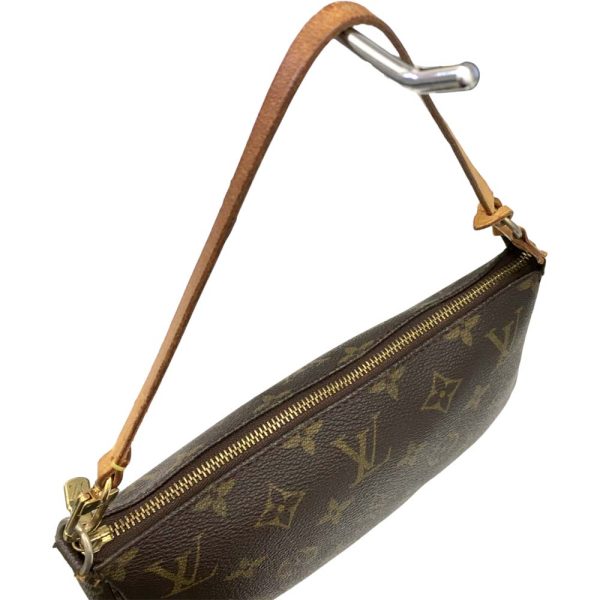 i24 656 6 Louis Vuitton Pochette Accessoire Pouch Monogram Brown