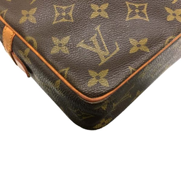 i24 704 11 Louis Vuitton Compiègne 23 Clutch Bag Monogram Brown