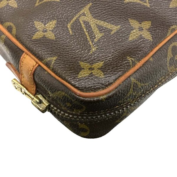 i24 704 13 Louis Vuitton Compiègne 23 Clutch Bag Monogram Brown