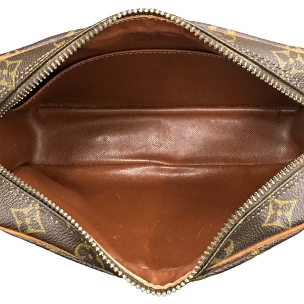 i24 704 17 Louis Vuitton Compiègne 23 Clutch Bag Monogram Brown