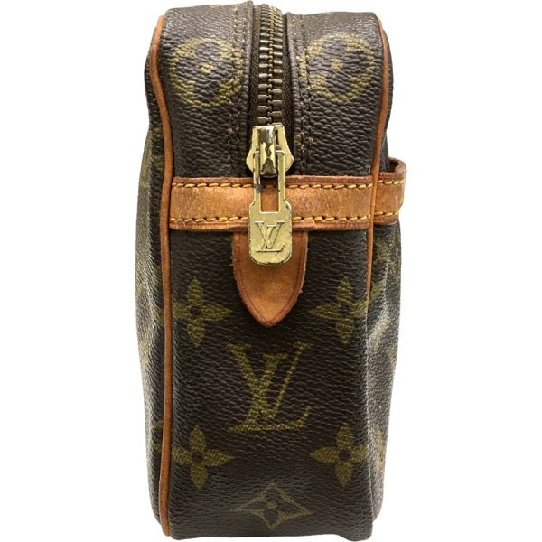 i24 704 3 Louis Vuitton Compiègne 23 Clutch Bag Monogram Brown